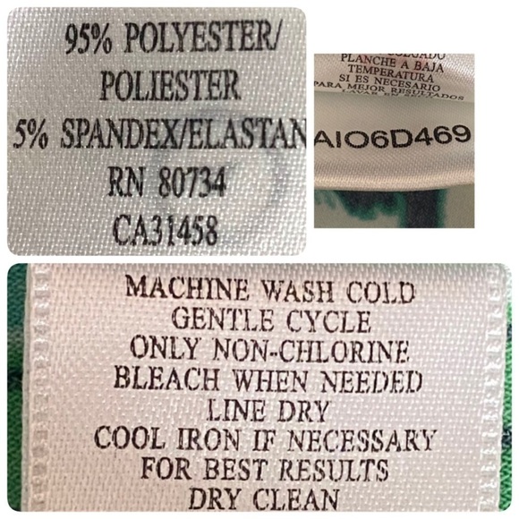 BCBG Max Azria Spring Garden Floral Sun Dress Empire Waist Tie Back - Picture 9 of 9